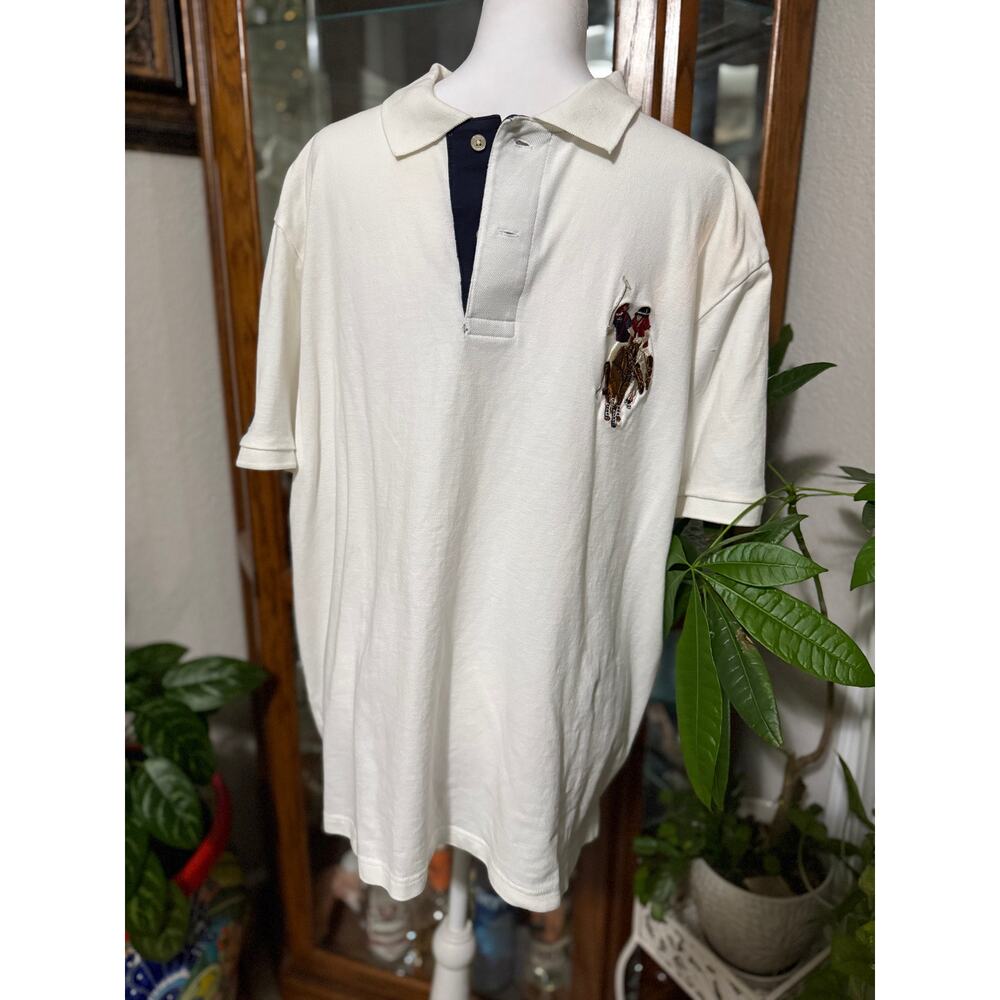 Us polo assn white polo